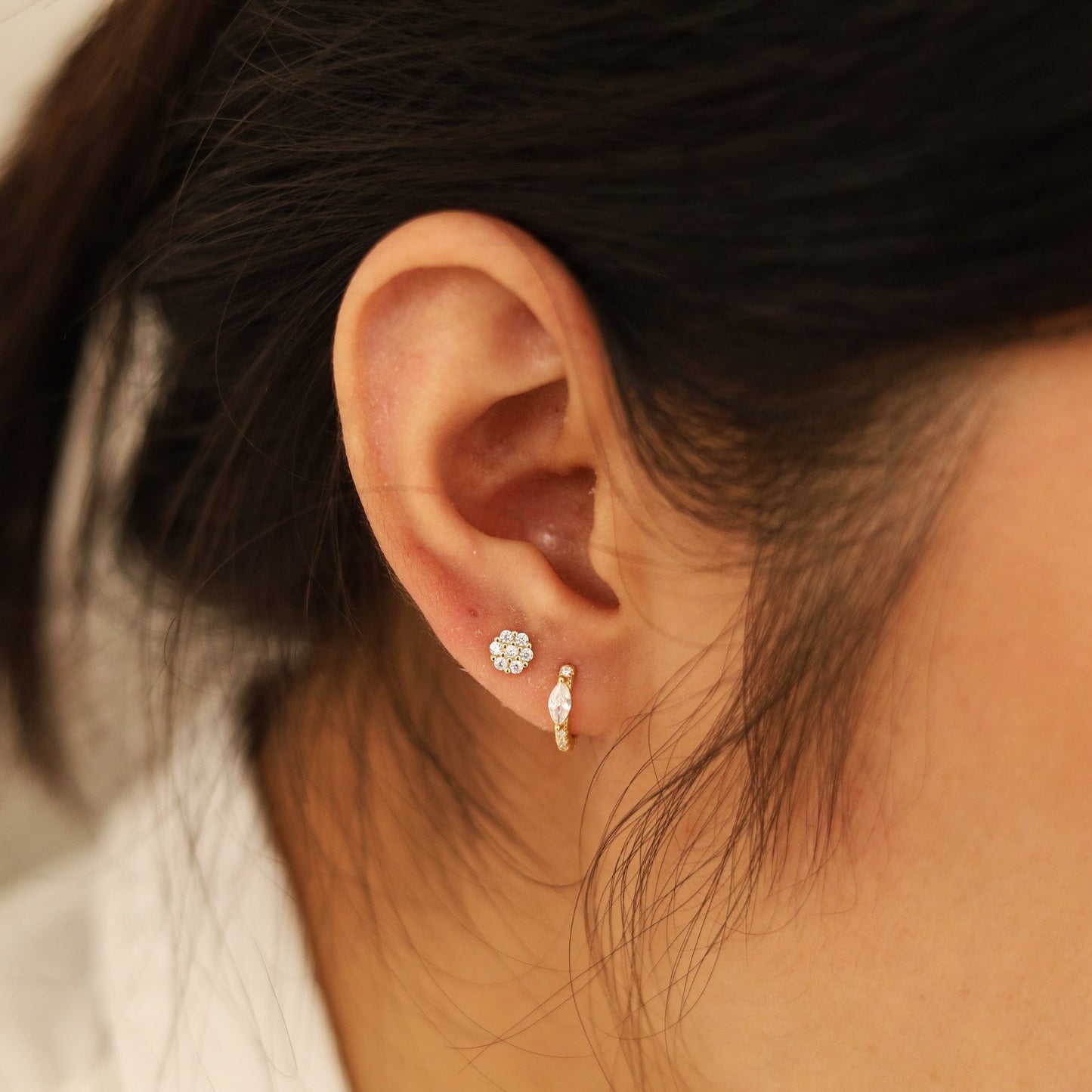 Dainty Floral Studs