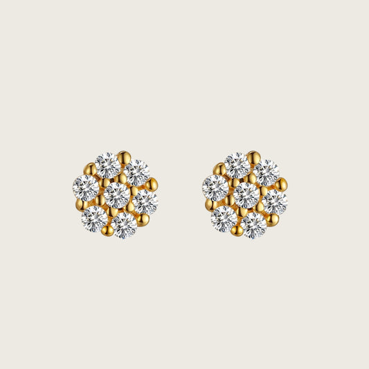 Dainty Floral Studs