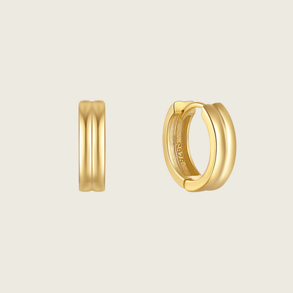 Double Huggie Earrings