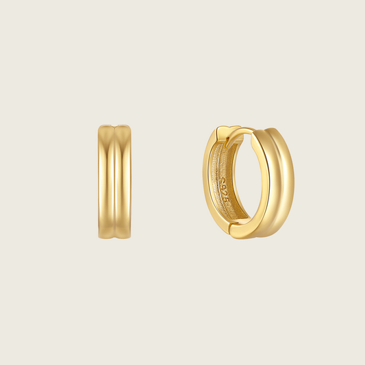 Double Huggie Earrings