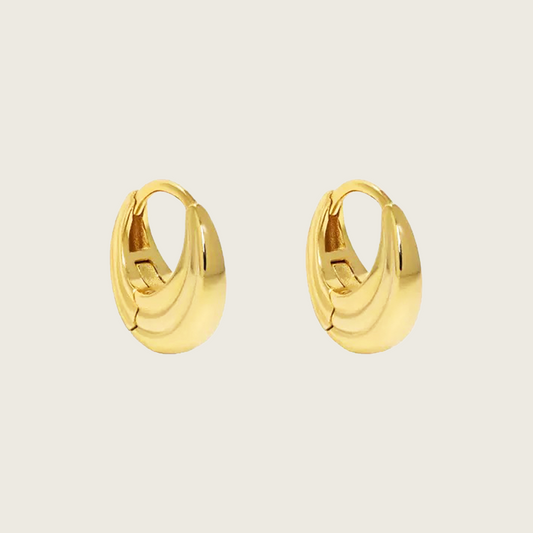 Textured Boho Hoop Earrings