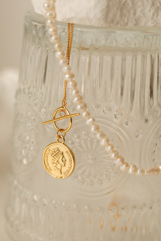 Antique Coin Necklace