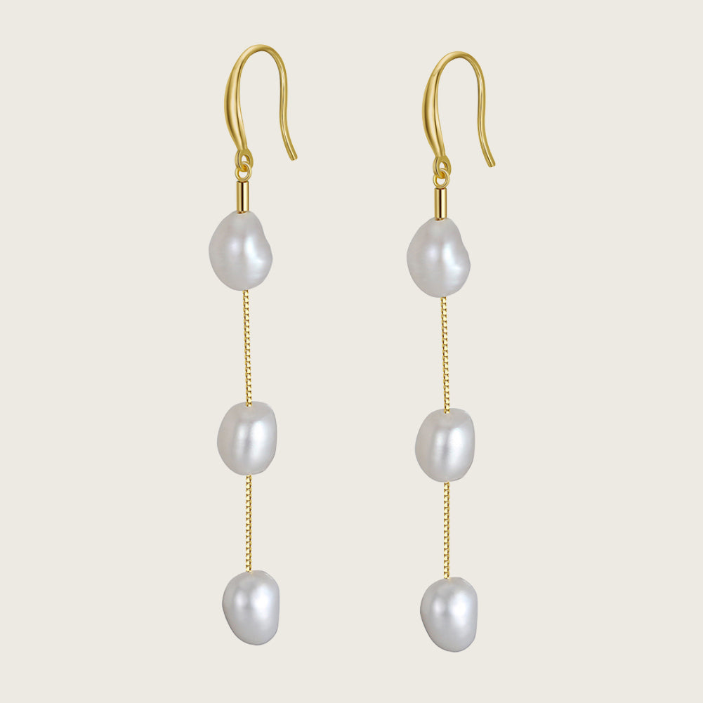 Pearl Drop Earrings